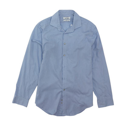 Blue Striped Long Sleeve Button Down