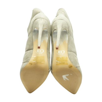 Beige Ankle Boots