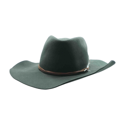 Green Western Hat