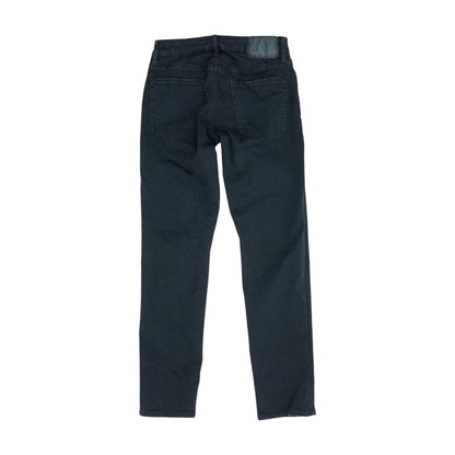 Black Slim Straight Jeans
