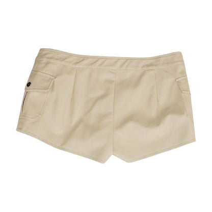 Ivory Solid Shorts