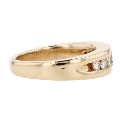 1 1/5 ctw 14K Yellow Gold Diamond Band