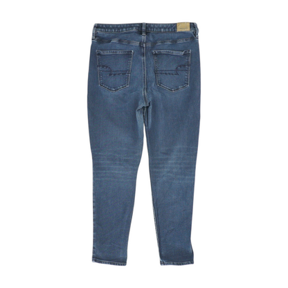 Blue Short Skinny Jeans