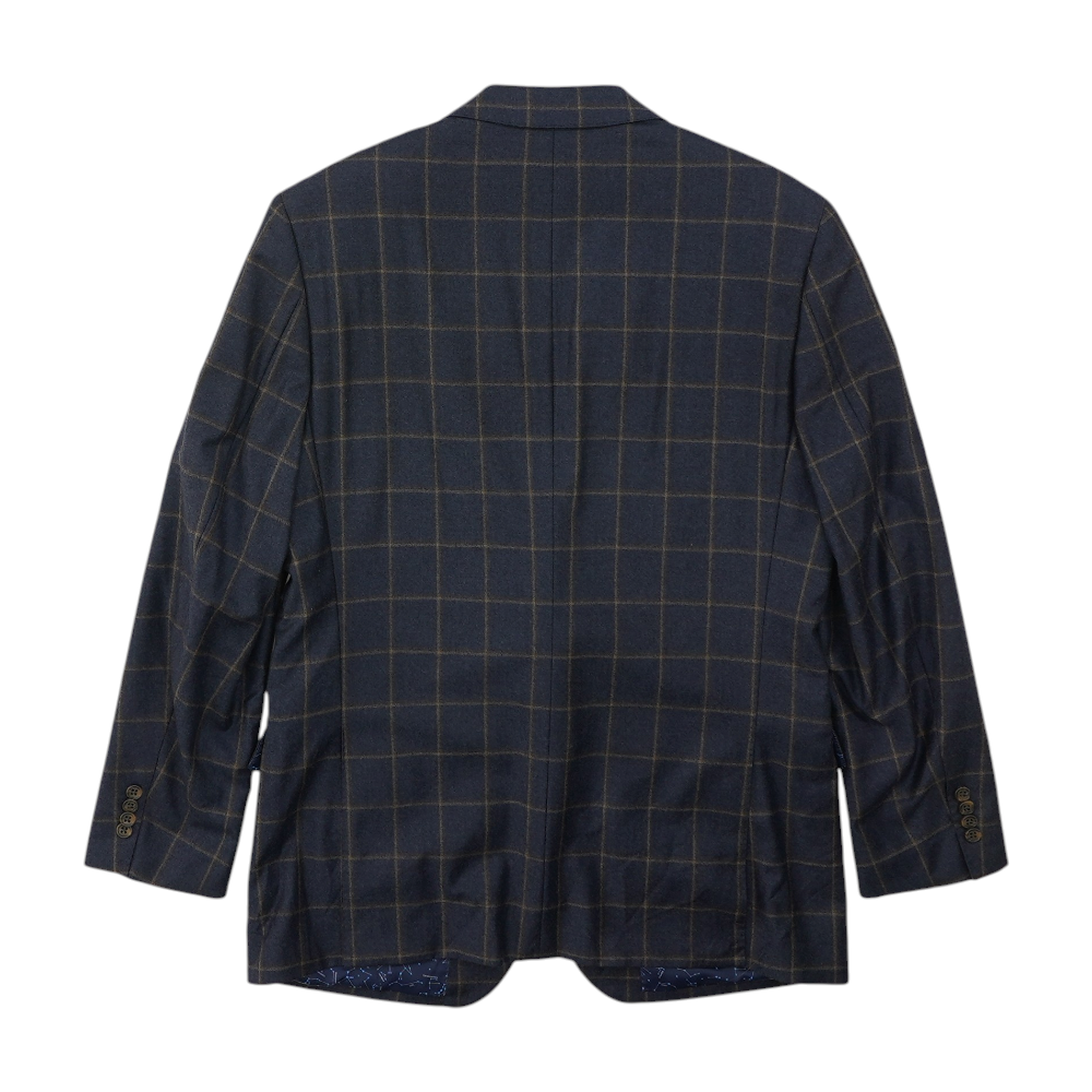 Navy Check Sport Coat