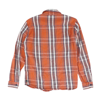 Red Plaid Flannel Button Down