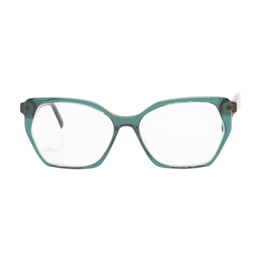 Teal AOV2318 Geometric Prescription Eyewear