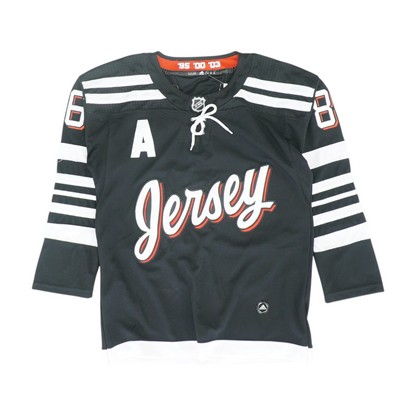 Men's Black New Jersey Devils Long Sleeve Jersey
