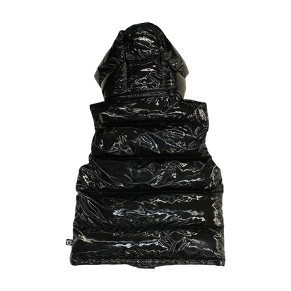 Black Solid Active Vest