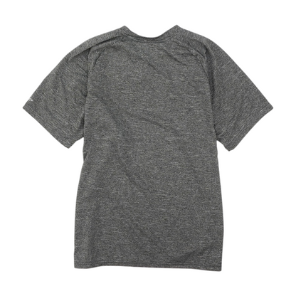 Gray Solid Active T-Shirt