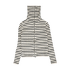 Universal Thread Beige Striped Cardigan Sweater – Image 1