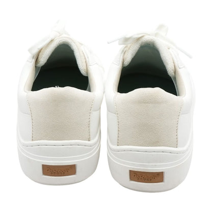Time Off White Low Top Athletic Shoes