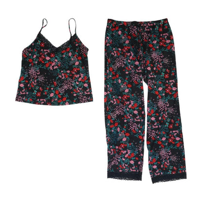 Black Floral Set