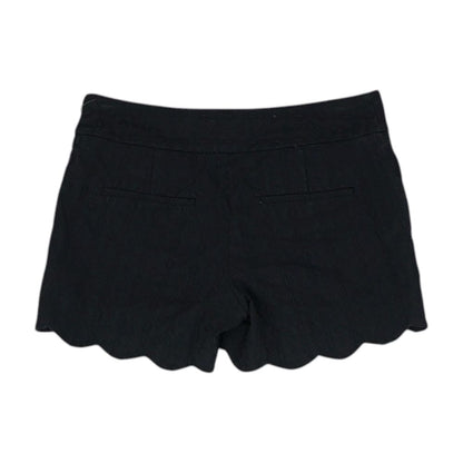 Black Solid Shorts