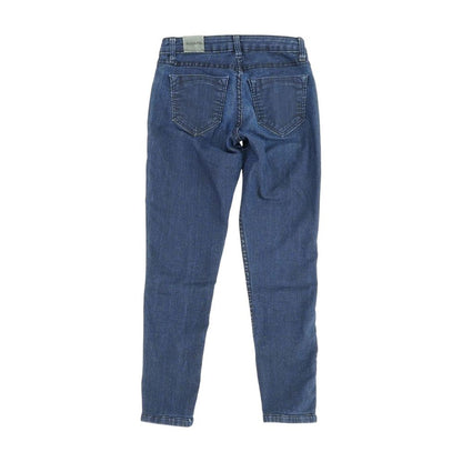 Blue Solid Jeans