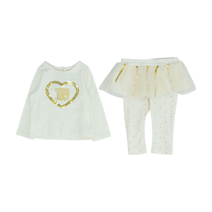 Ivory Solid Jeans