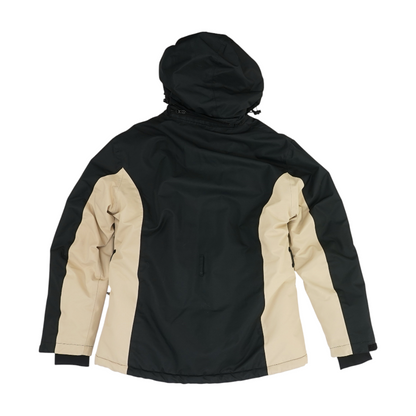 Black Color Block Jacket
