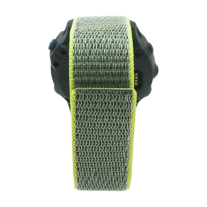 47mm Fenix 6 Pro Solar Ed. Gray Smartwatch Green Band M/L
