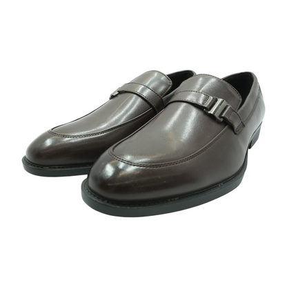 Brown Slip-On Dress Shoes