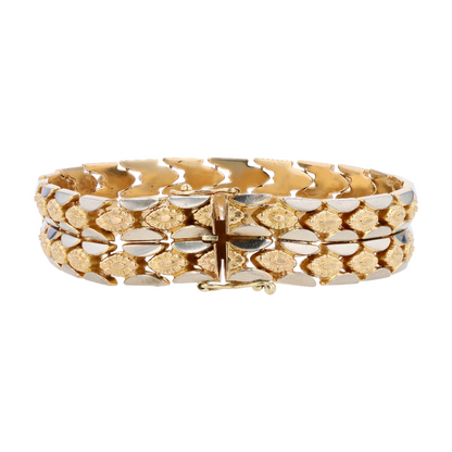 18K Yellow Gold Chain Bracelet