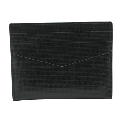 Black 4G Leather Card Holder