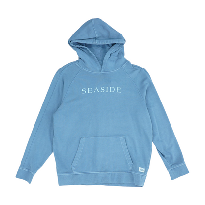 Gray Solid Hoodie Pullover
