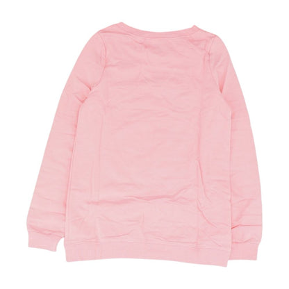 Pink Graphic Crewneck T-Shirt & Beanie Set