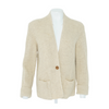 L.L.Bean Beige Cardigan Sweater – Image 1