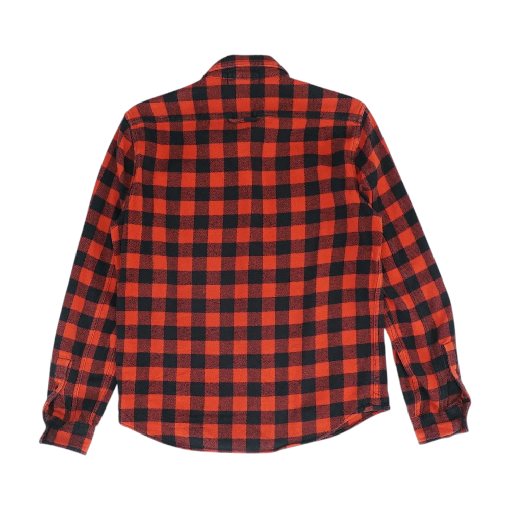 Red Check Flannel Button Down
