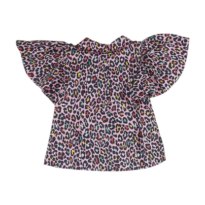 Multi Animal Print Blouse