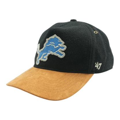 Black Detroit Lions Ballcap
