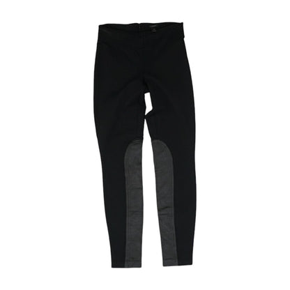 Black Solid Pants