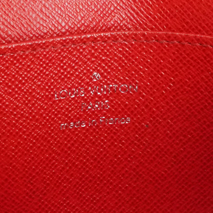 Cerise Epi Leather Clefs Rabat Key Pouch in Red