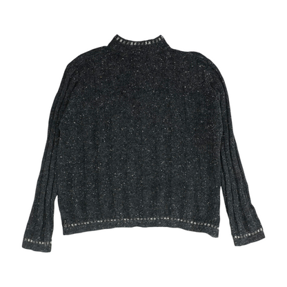 Gray 1/4 Zip Sweater