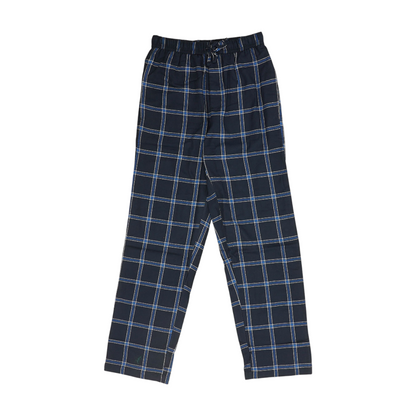 Navy Check Pajama Bottom