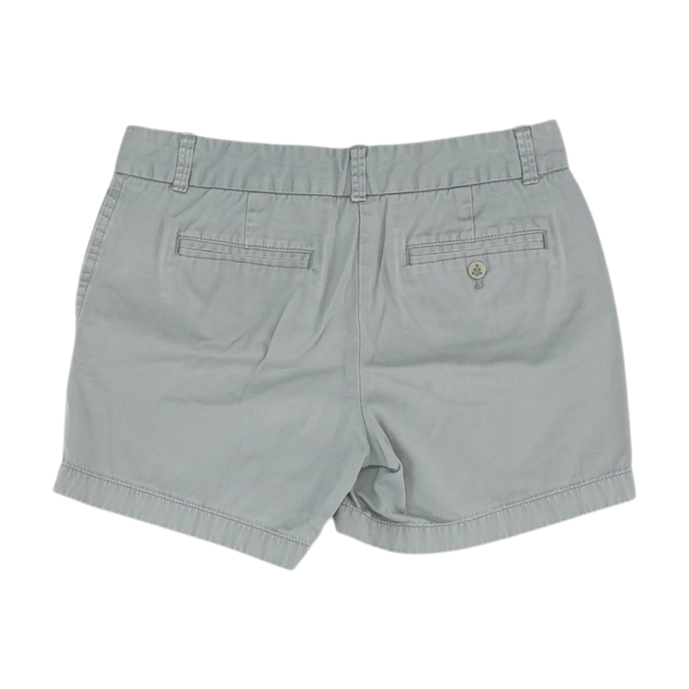 Gray Solid Chino / Khaki Shorts