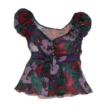 Multi Print Blouse