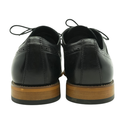 Black Lace-Up Dress Shoes