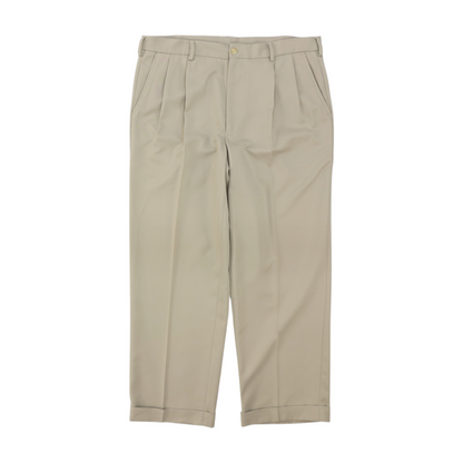 Beige Regular Pants