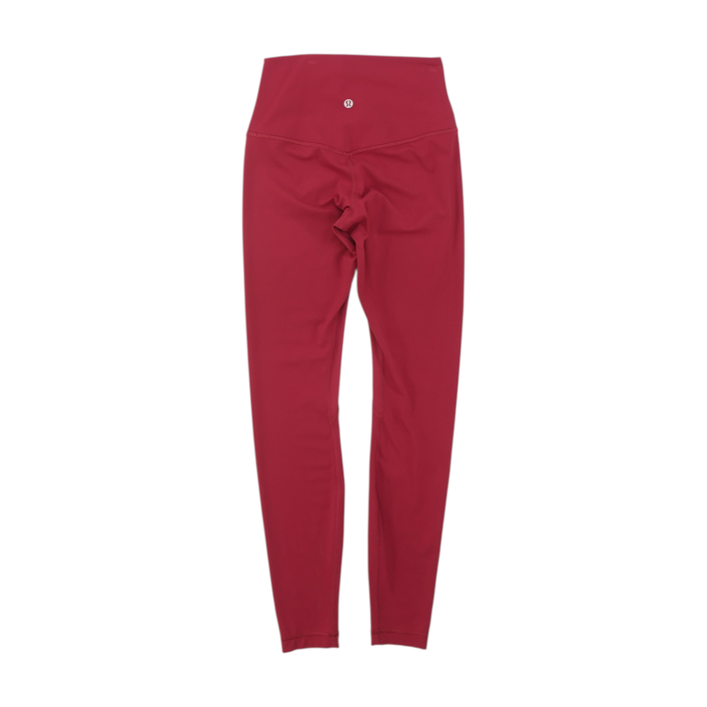 Burgundy Active Leggings