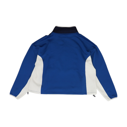 Navy Color Block 1/4 Zip Pullover