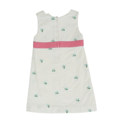 White Print Dress