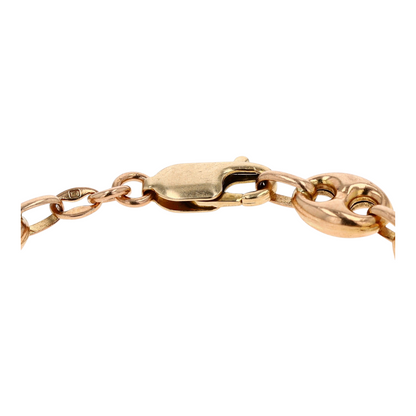 14K Rose Gold Chain Bracelet