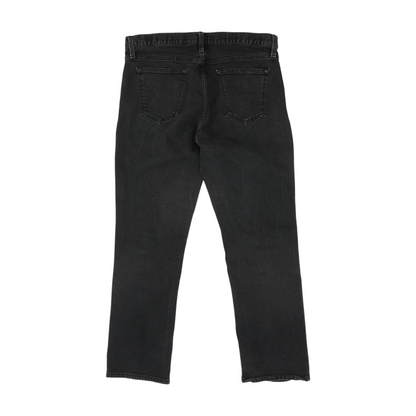 Black Straight Jeans