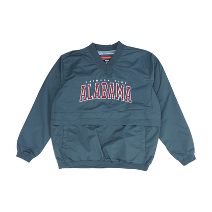 Gray Solid Sweatshirt Pullover