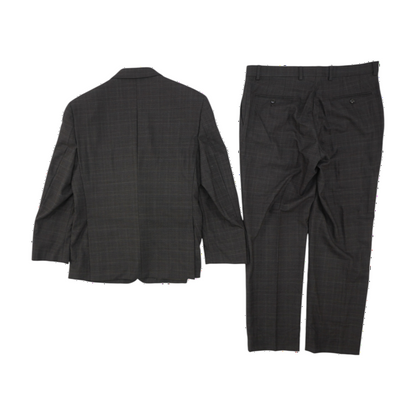 Gray Plaid Suit