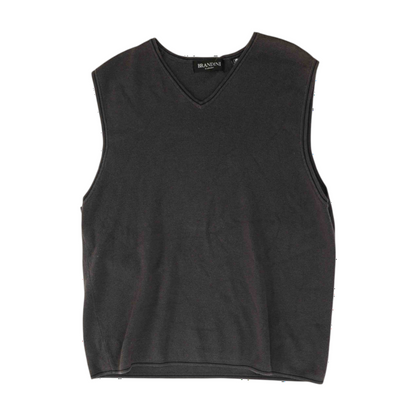 Gray Solid Pullover Sweater