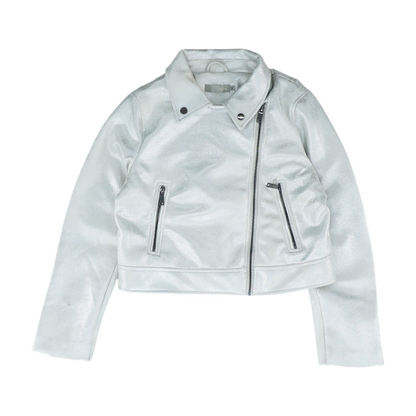 Silver Solid Jacket