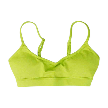 Neon Green Sports Bra