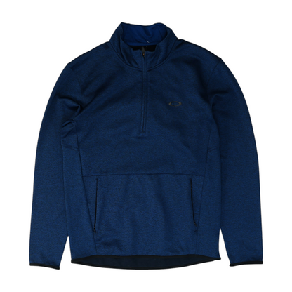 Navy Solid 1/4 Zip Pullover