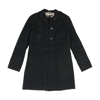 Black Solid Coat